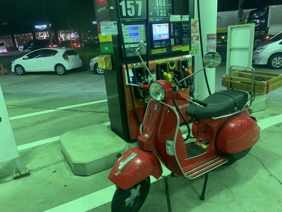 PX150EURO3の短距離試運転の様子