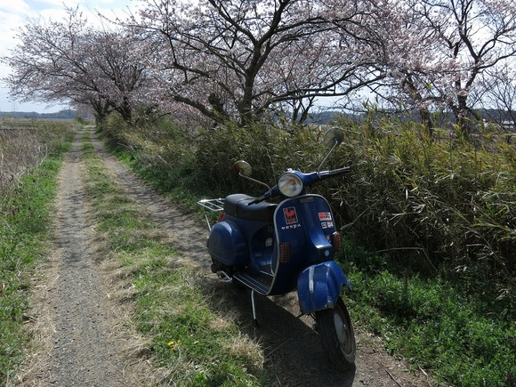 整備後のP125Xの試運転中の様子