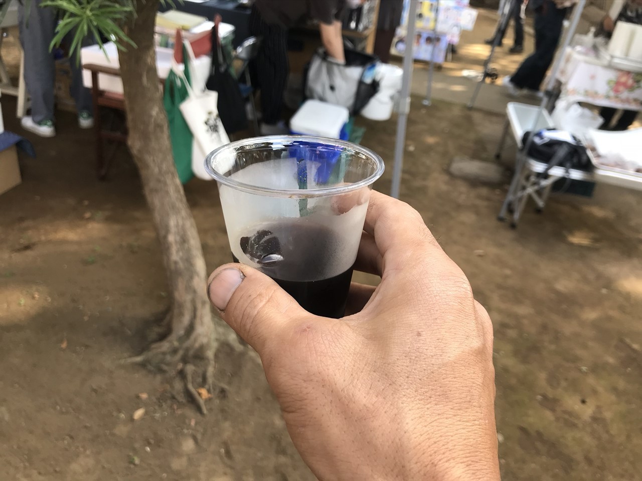 North Lake Cafe & Books のアイスコーヒー