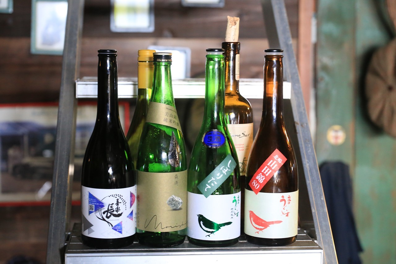 正月に飲んだ日本酒の瓶