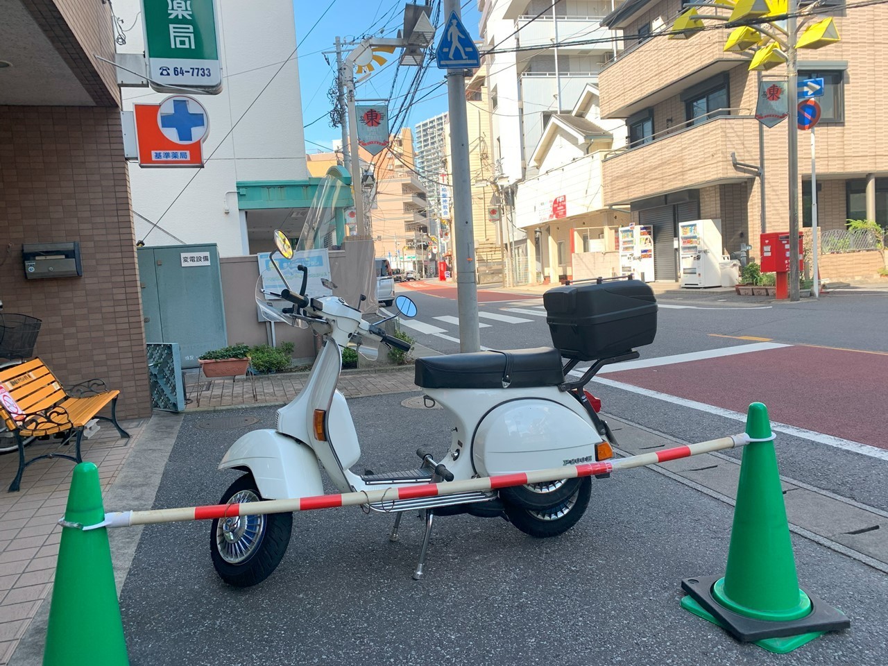 病院巡りに使ったP200Eを別角度から