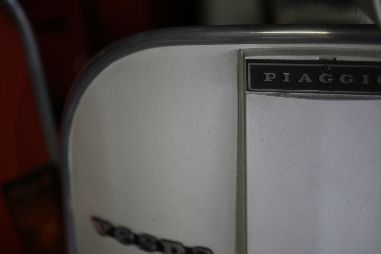 メッキパーツを磨き込んだP200E