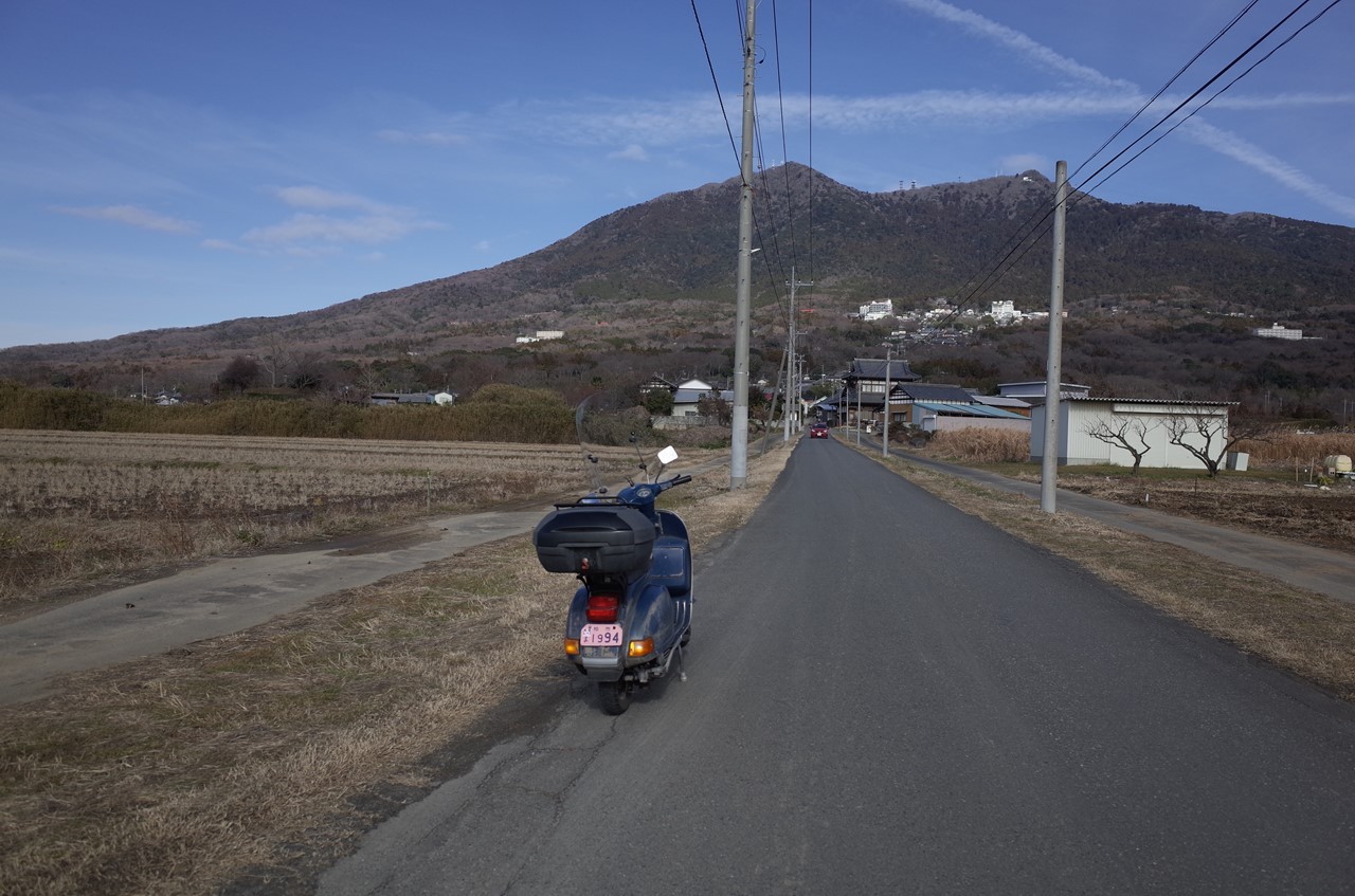 つくば道の通行止め標識