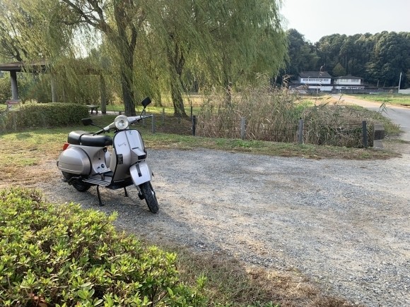 試運転後のベスパ100