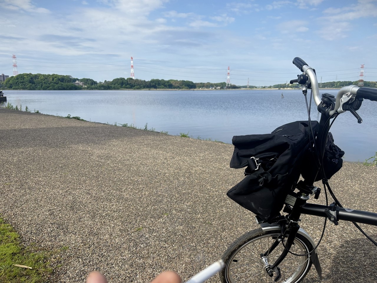 朝の15km自転車トレーニング