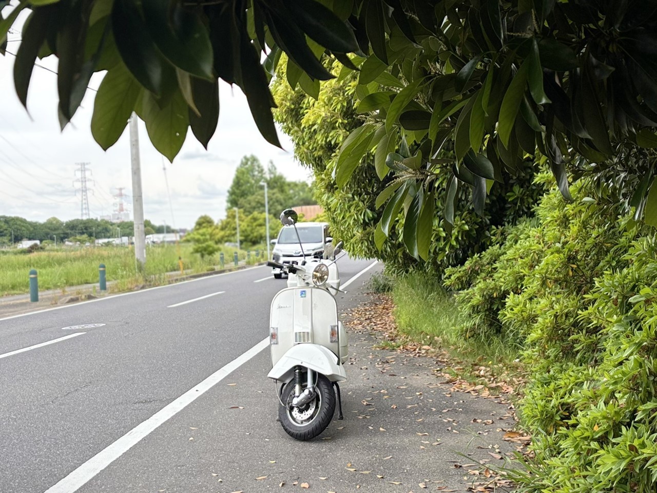 試運転中のPX125EURO3