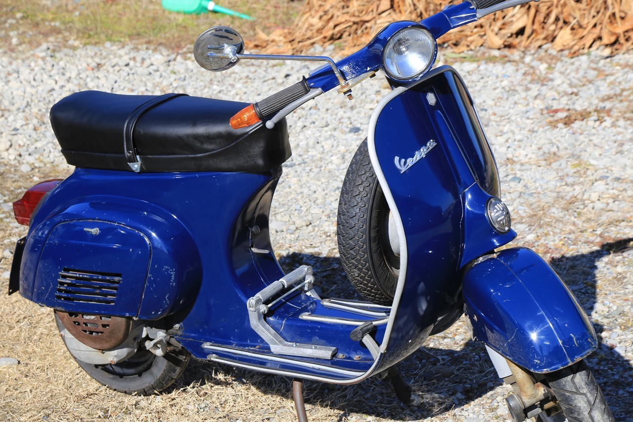 ベスパ50s ニューブルー 外観