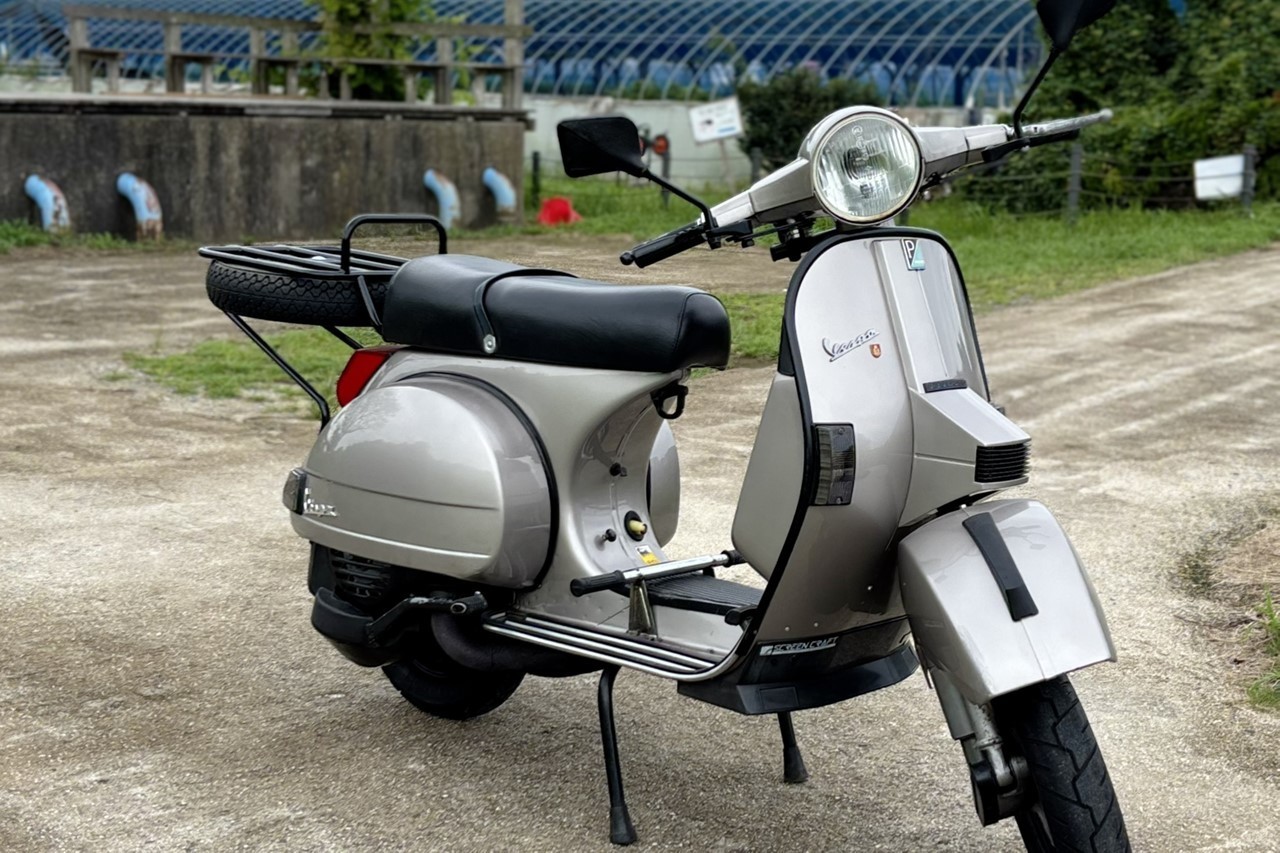試運転を重ねていたPX200E（入庫時の様子）