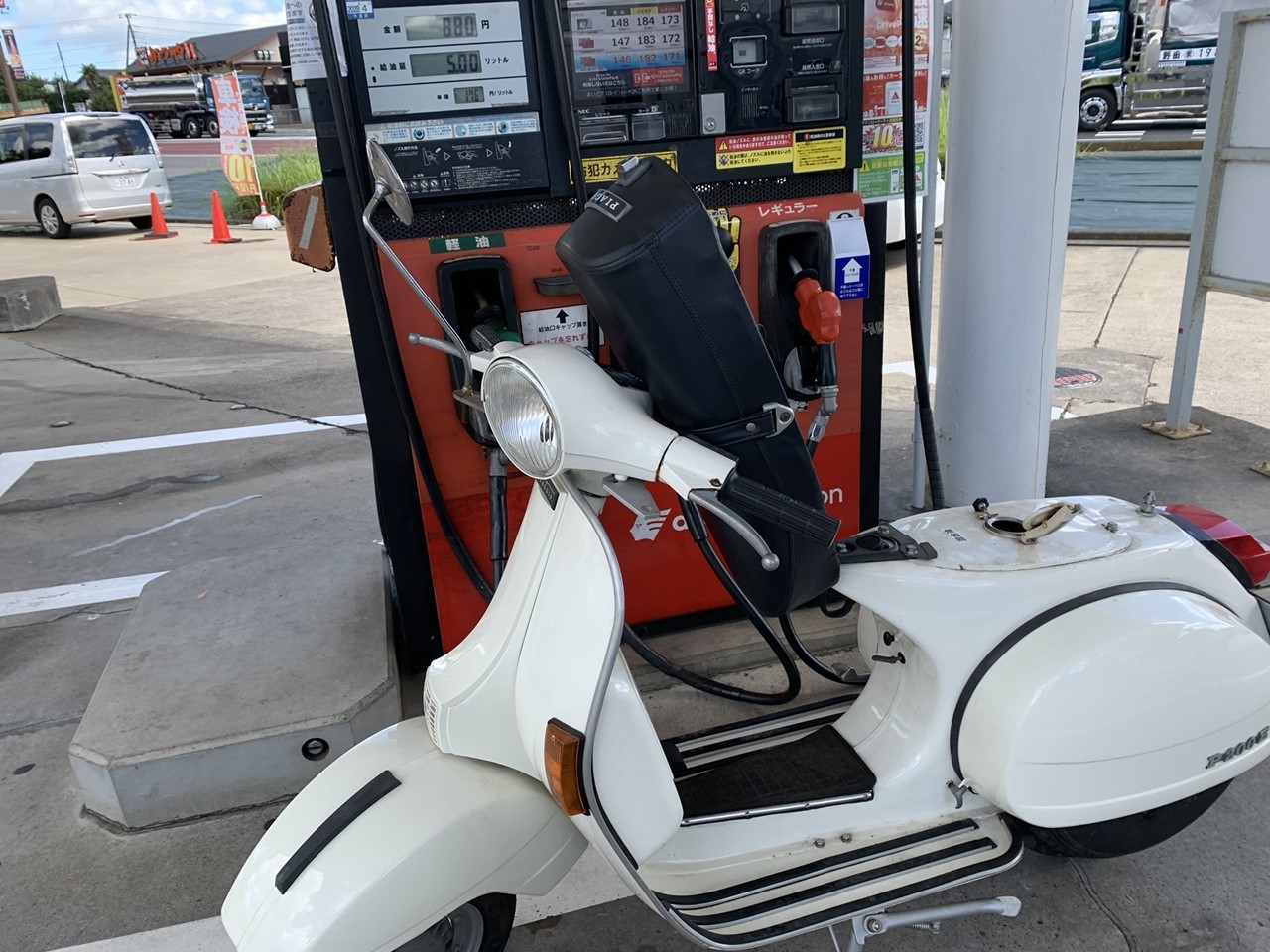 キャブレター整備で復活したP200E