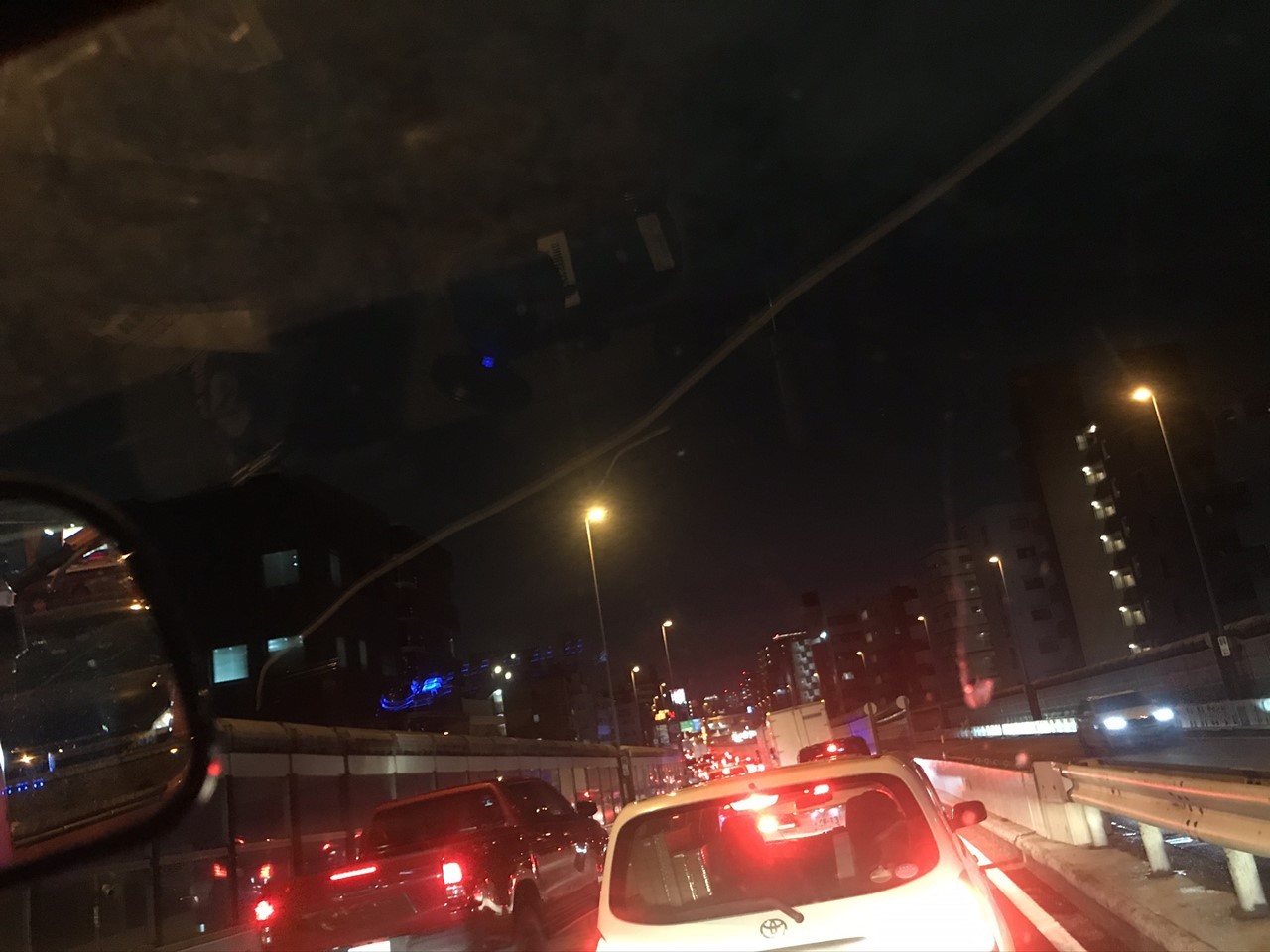 首都高の渋滞（即位の礼関連）