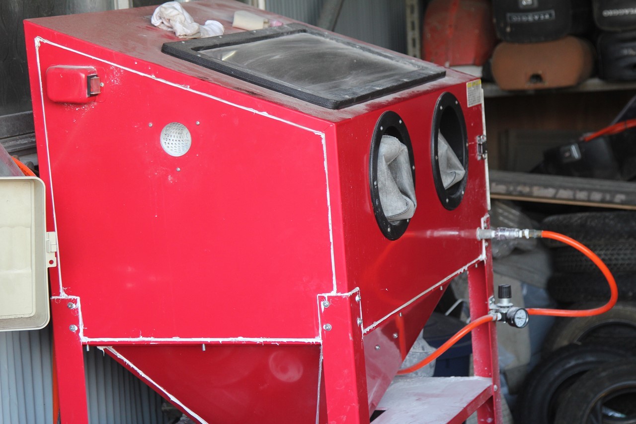 重曹ブラスト機
