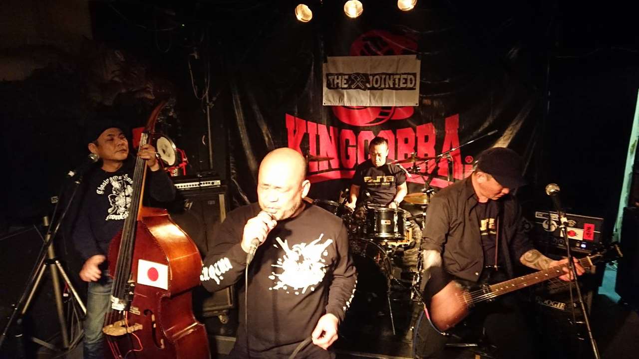 大阪でのライブ（THE JOINTED）本番の様子