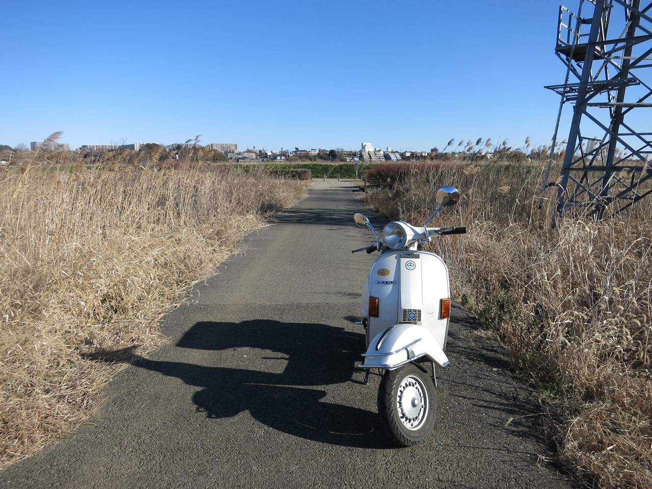 試運転中のベスパP125X