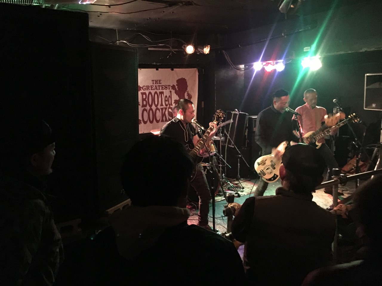 BOOTed COCKSのライブ