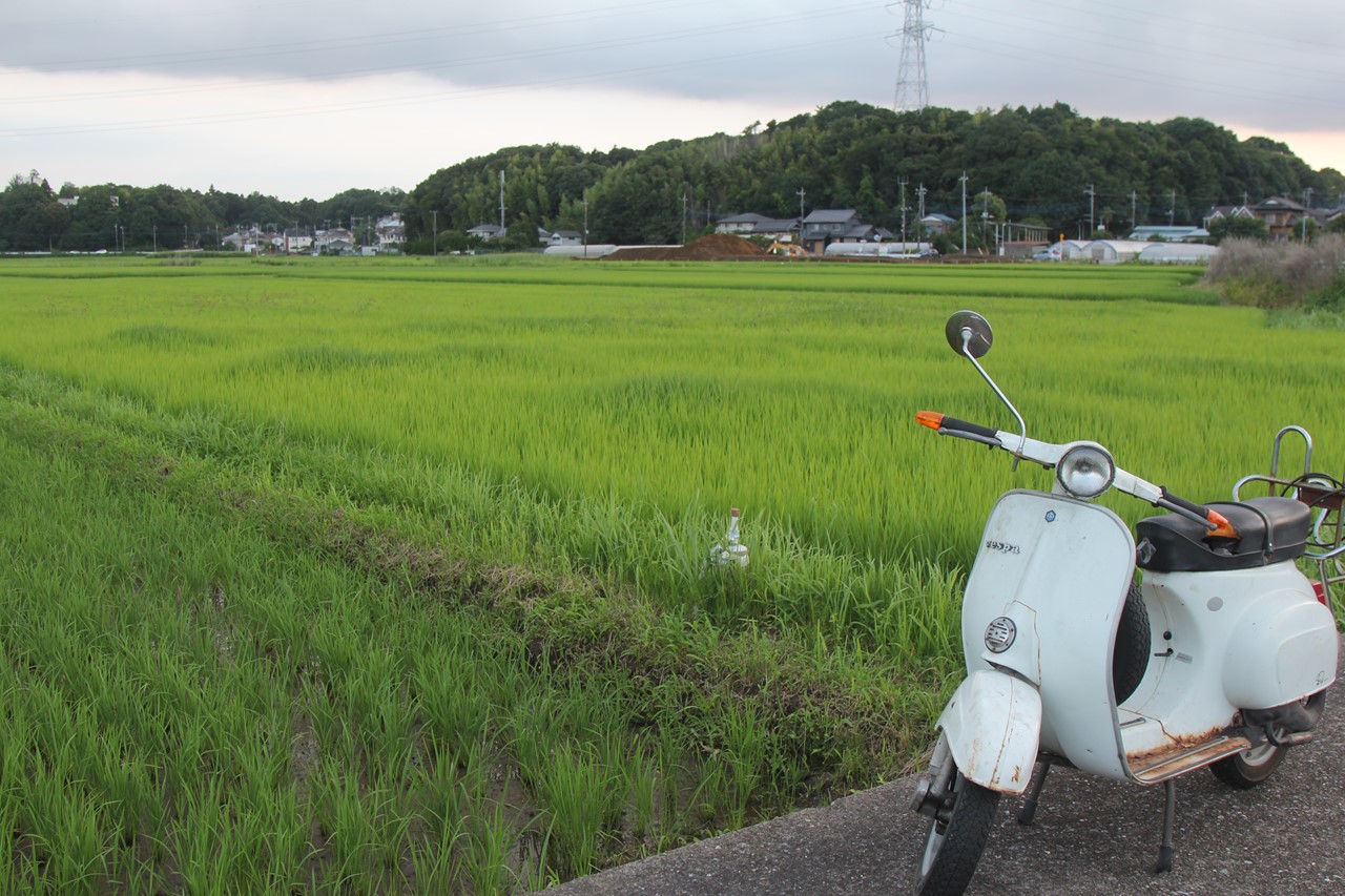 試運転を終えたベスパ100