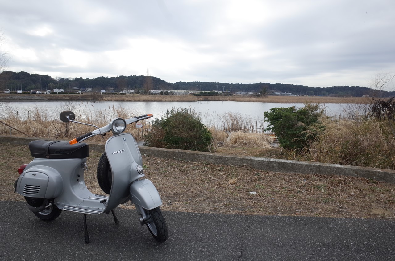 ベスパ100の試運転