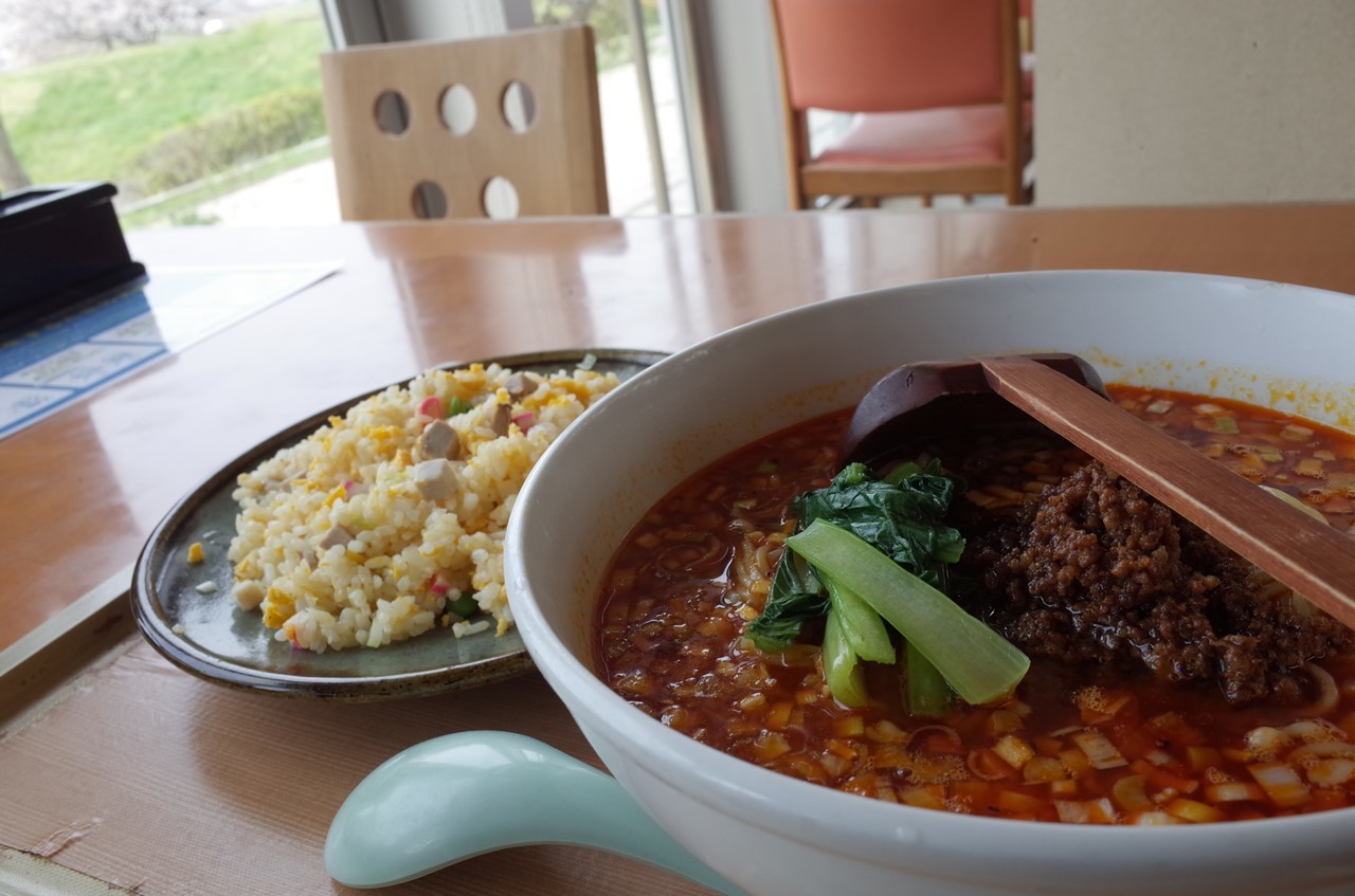 道の駅しょうなんでの昼ご飯