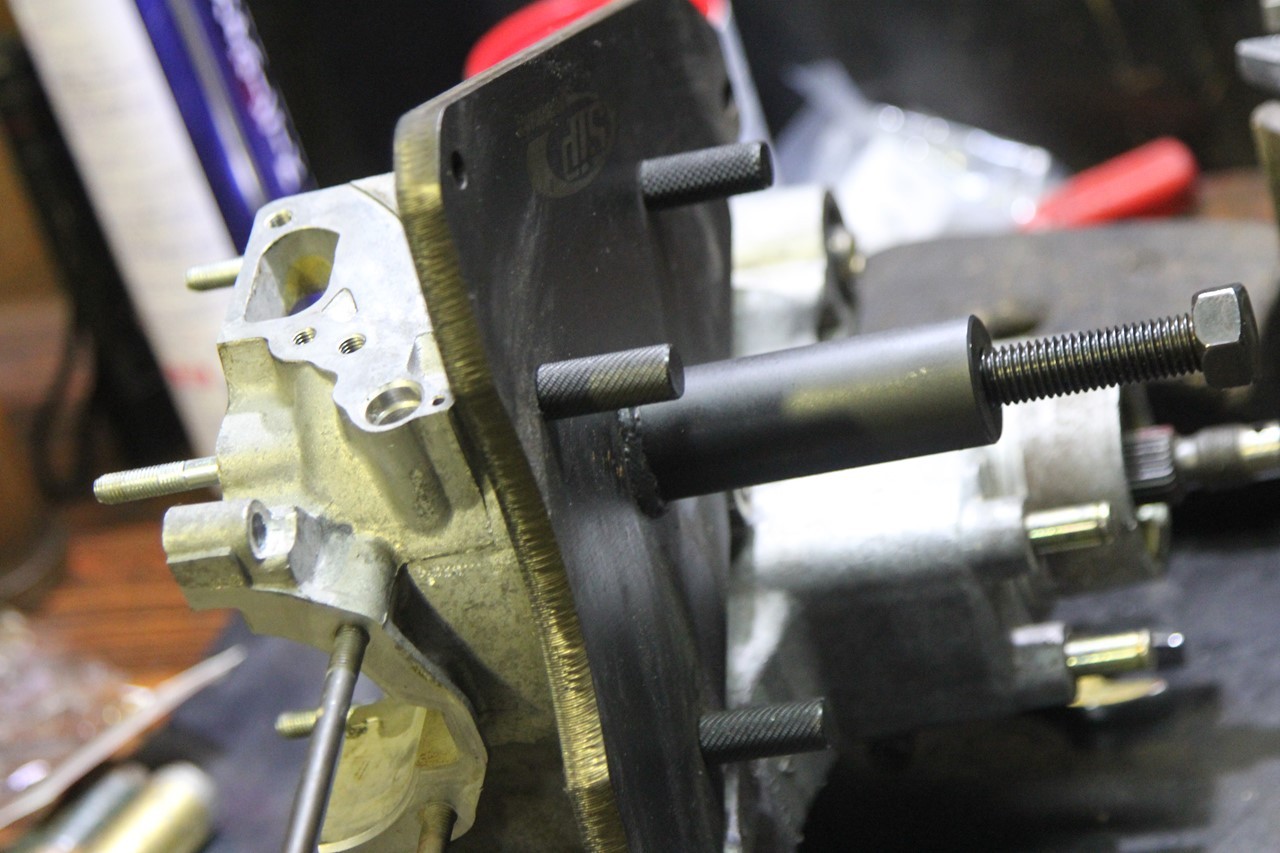 ベスパPX125FL2エンジンの仮組み作業