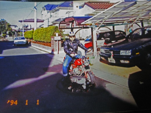 モンキーに乗っていた頃の思い出写真