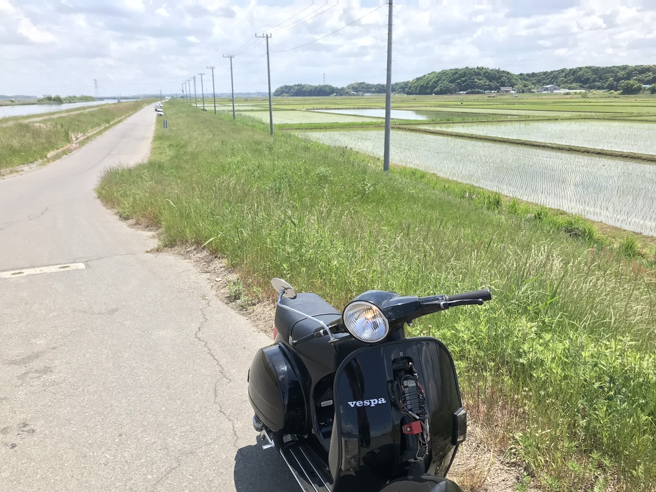 試運転の様子（走行風景）