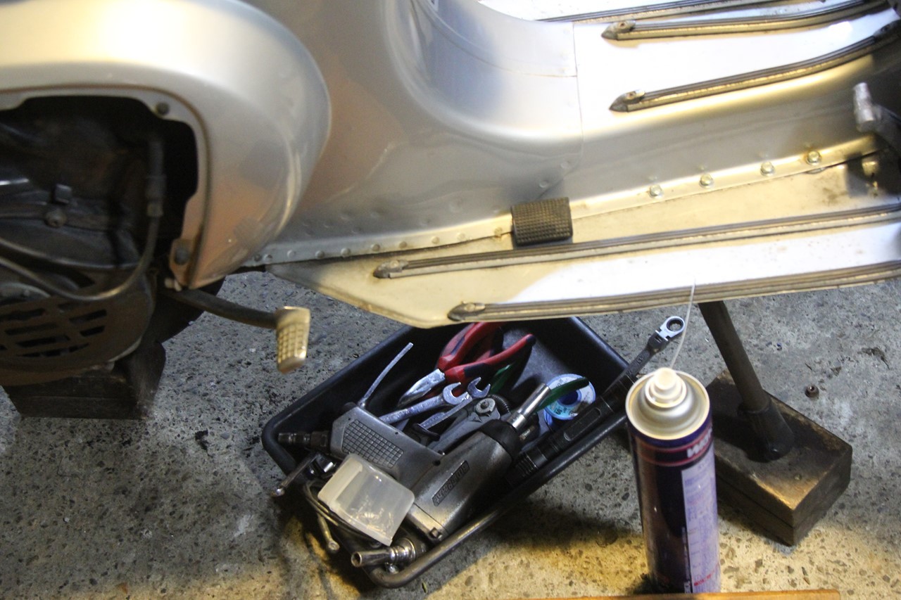 今回の修理で使用した各種工具