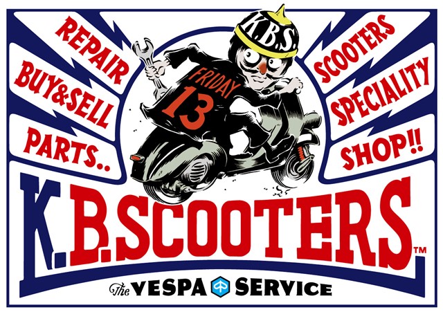 vespa（ベスパ）専門店　K.B.SCOTERS Blog