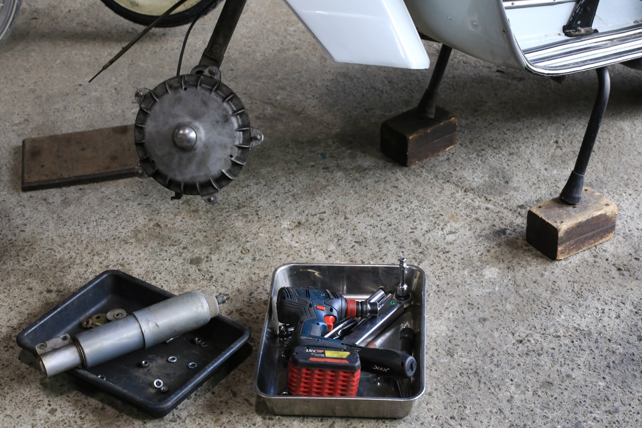 【満開間近、無料も間近】P125X - vespa(ベスパ)専門店 K.B.SCOOTERS Blog