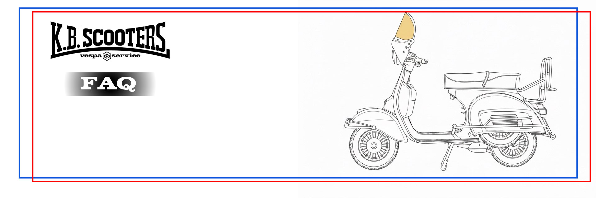 K.B.SCOOTERS ベスパ購入Q&Aページのヒーロー画像